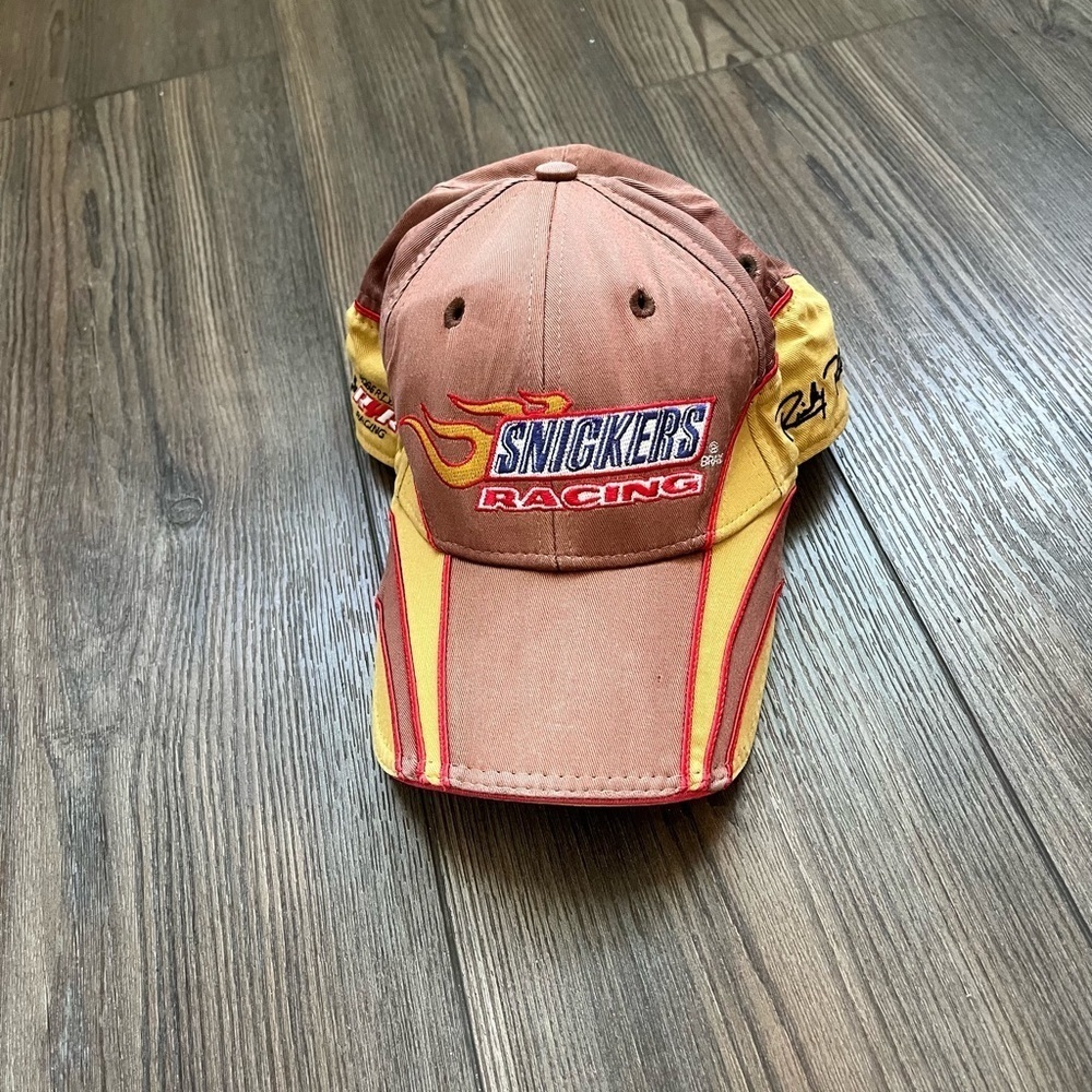Ricky Rudd Racing Cap in Pink and Yellow - Picture 7 of 13